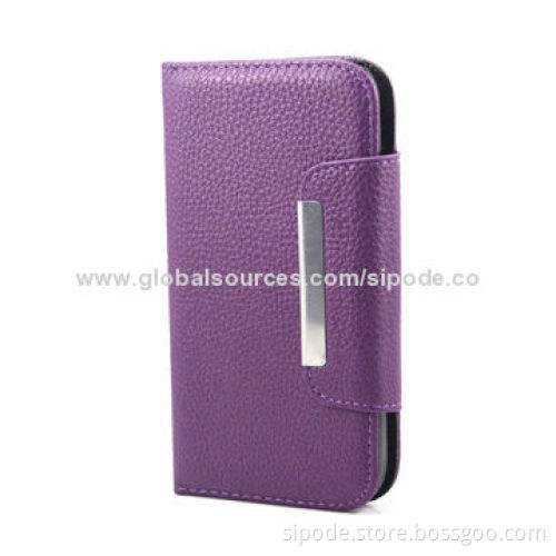 Flip Design Leather Protective Cover for Samsung S5